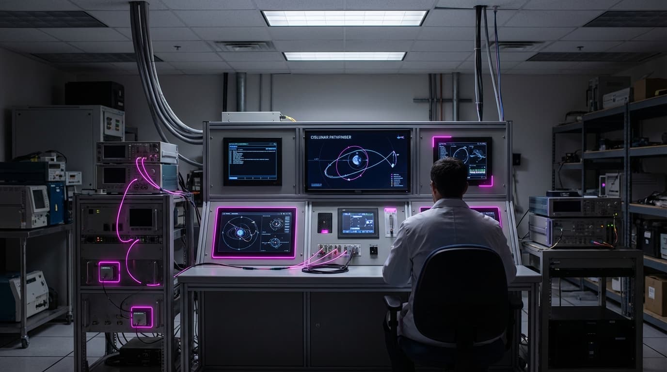 Cislunar Navigation & Communications Backbone