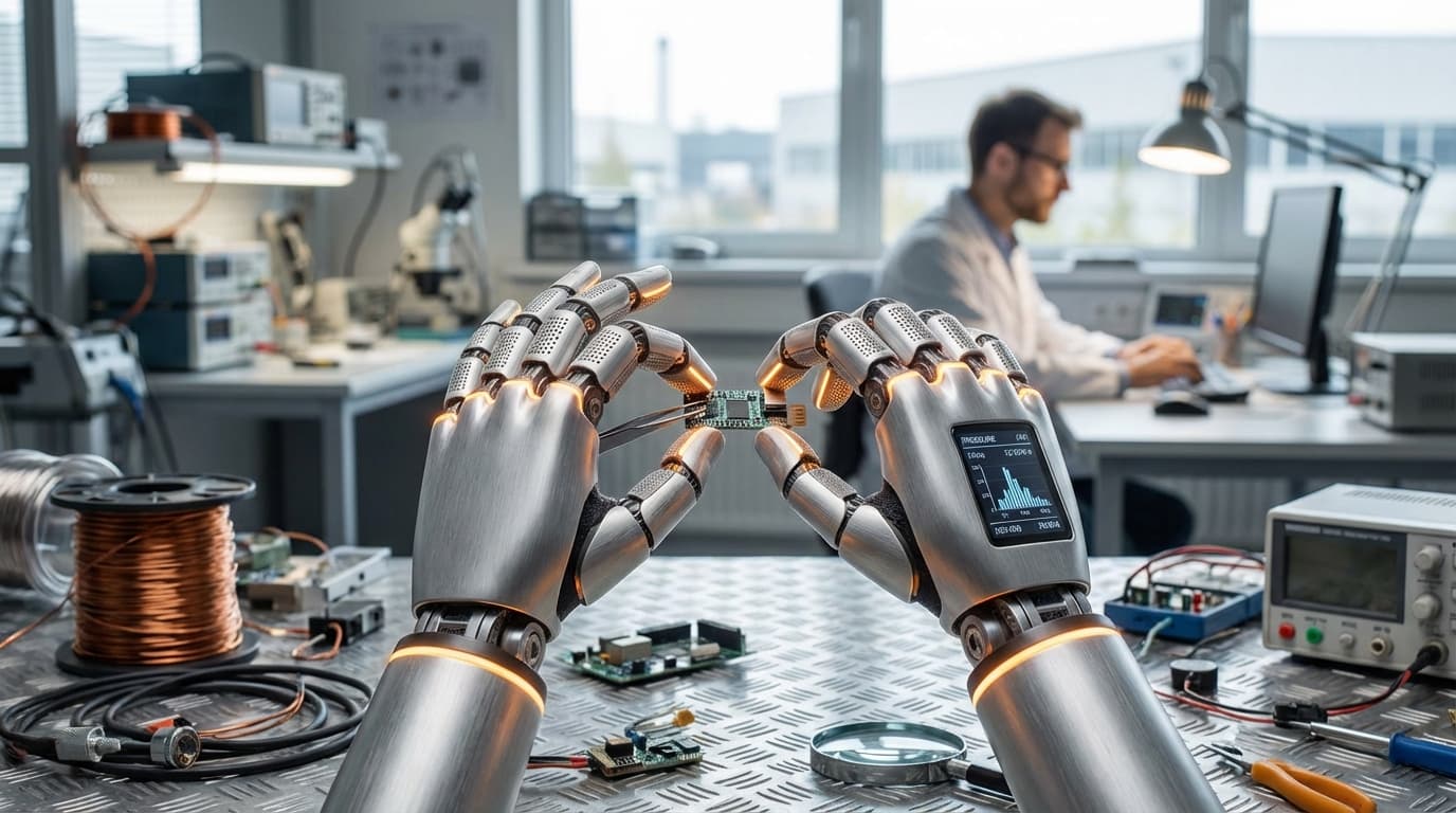 High-Dexterity Tactile Robotic Hands