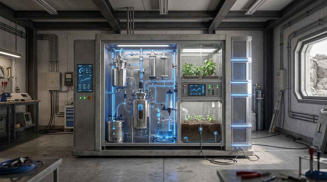 Closed-Loop Life Support (ECLSS)