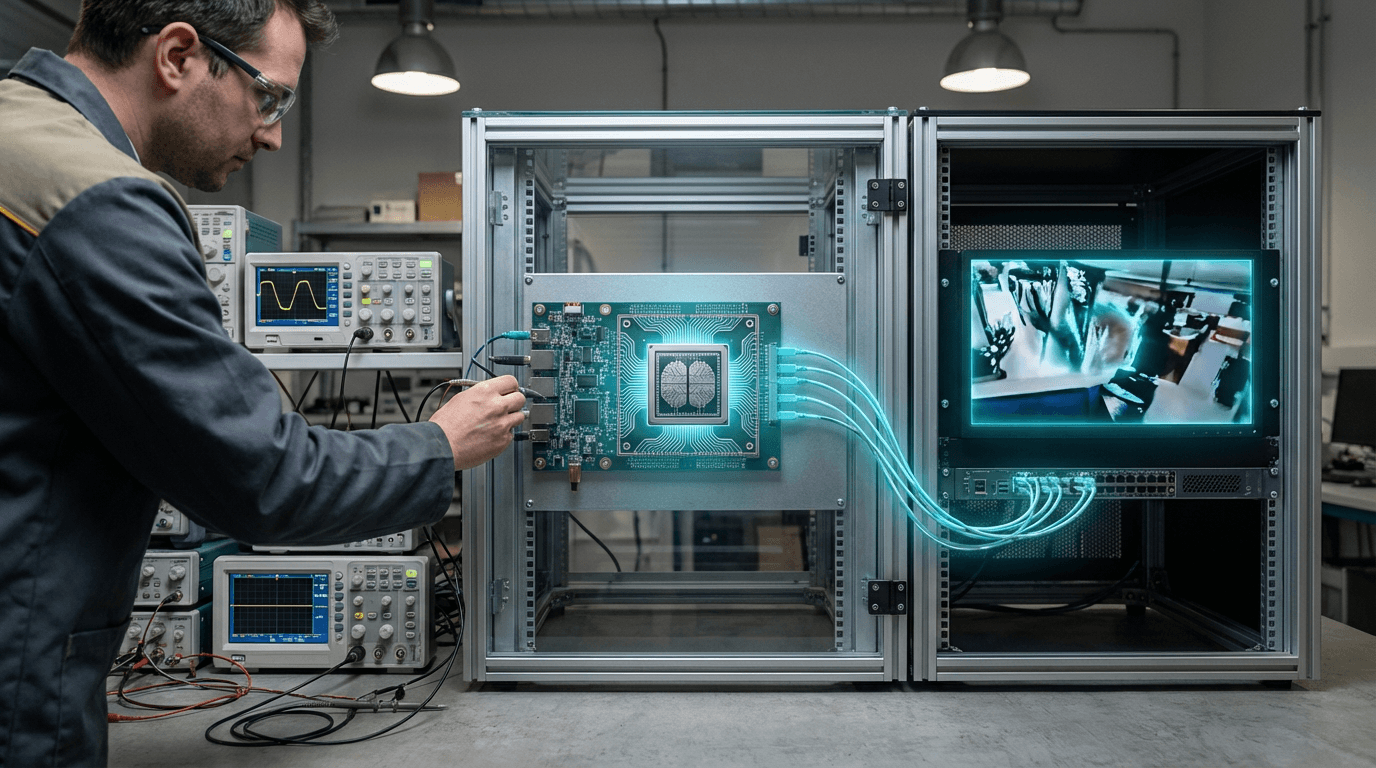 Neuromorphic Media Chips