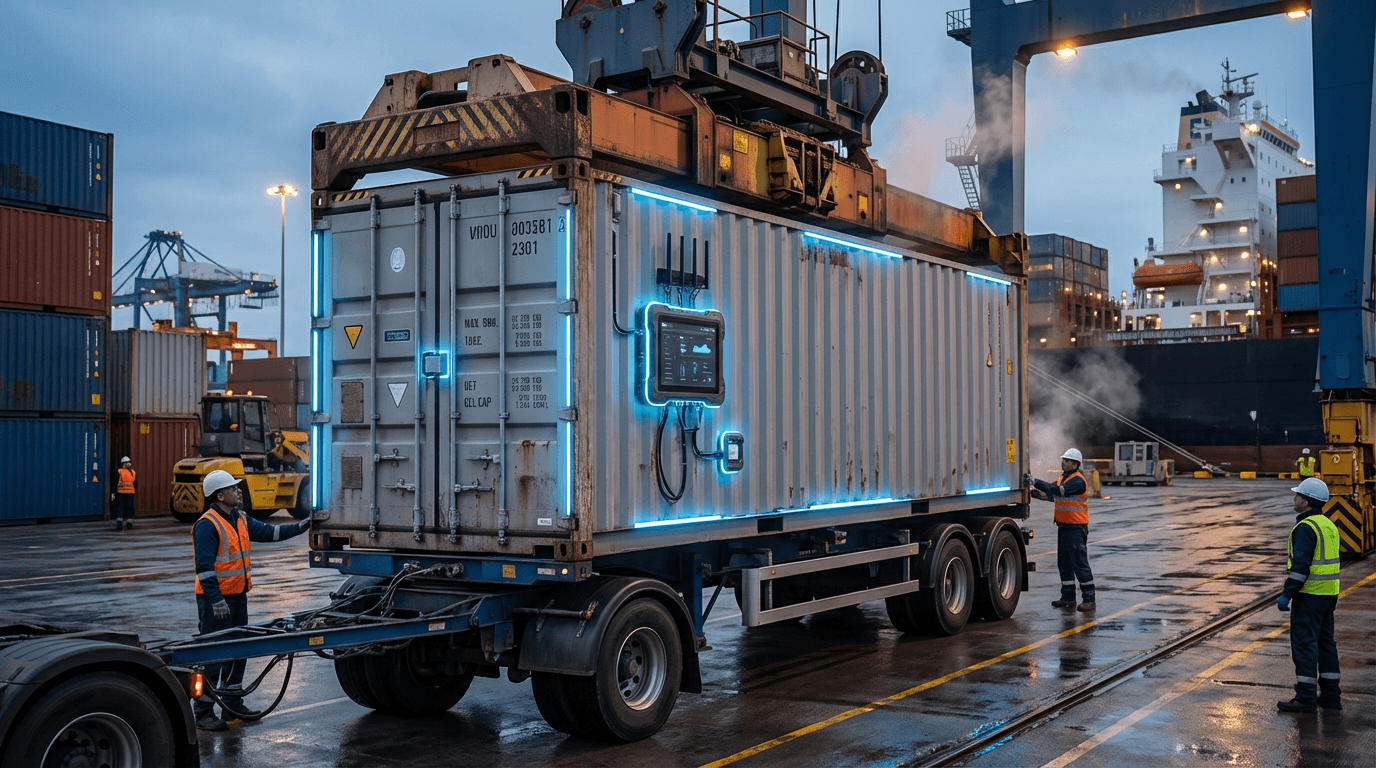 Smart Intermodal Containers