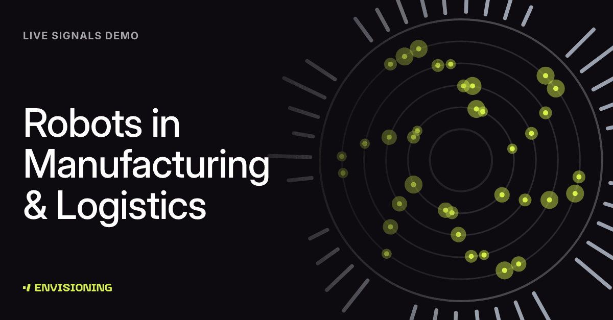 Robots in Manufacturing & Logistics